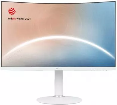 Монитор 27" MSI Modern MD271CPW 9S6-3PA6HH-026 1920x1080, 16:9, VA, 75Hz, 5ms, 3000:1, 100M:1, 250nit, 178°/178°, HDMI, USB-C, Tilt, Swivel, Height, V