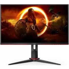 Монитор 27" AOC 27G2SU 1920x1080 165Гц VA WLED 16:9 4ms VGA 2*HDMI DP 4xUSB3.2 3000:1 80M:1 178/178 350cd HAS Pivot Swivel Speakers Black/Red