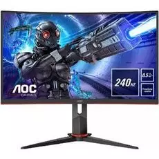Монитор 27" AOC C27G2ZE 1920x1080, VA, изогнутый, 240Hz, 0.5 ms, 178°/178°, 300 cd/m, 80M:1, +2xHDMI