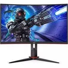 Монитор 27" AOC C27G2ZU 1920x1080, VA, изогнутый, 240Hz, 0.5 ms, 178°/178°, 300 cd/m, 80M:1, +2xHDMI 2.0, black-red