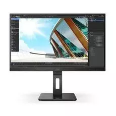 Монитор 27" AOC Q27P2Q 2560x1440, 4 ms, 300 cd/m, 50000000:1, 178°/178°, IPS, +HDMI, +Displ, Pivot