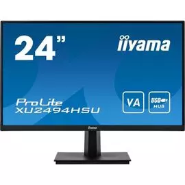 Монитор 23,8" Iiyama XU2494HSU-1 XU2494HSU-B1 VA 3ms 16:9 FHD 250cd 178°/178° HDMI M/M D-Sub DisplayPort USB