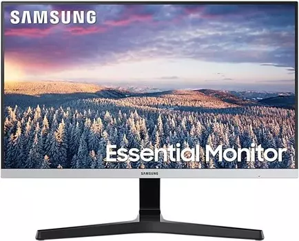 Монитор 23.8'' Samsung S24R35AFHU чёрный, 1920x1080, 16:9, IPS, 75Hz, 5ms, 250 cd/m², 178°/178°, FreeSync, VGA, HDMI