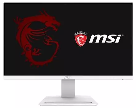 Монитор 23,8" MSI PRO MP243XW 9S6-3PB5CH-201 1920x1080, 16:9, IPS, 300cd, 1000:1, 100M:1, 4ms, 178/178, DP, HDMI, 100Hz, Speakers, Tilt, VESA, white