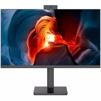 Монитор 23,8" NPC MF2412 черный, IPS, 1920x1080, 100Hz, 1ms, 300cd/m2 178°/178°, HDMI M/M, Cam, матовая, HAS Piv, G-Sync FreeSync, VGA, DP, USB