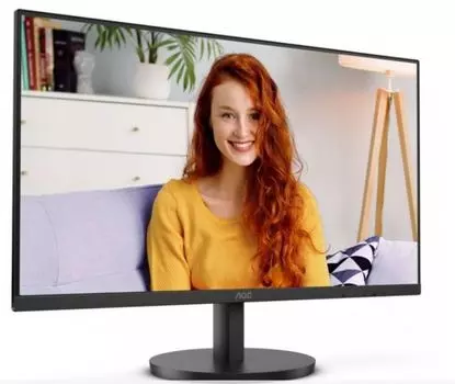 Монитор 27" AOC U27B3A 3840x2160 WLED, 16:9, IPS, 350cd, 1000:1, 20M:1, 4ms, 178/178, DP, 2*HDMI, 60Hz, Speakers, Tilt, VESA, black