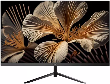 Монитор 27" CBR LCD-MF2701-OPC LCD безрамочный, VA, 1920x1080, 75Гц, VGA, HDMI, черный, кабели HDMI,