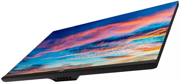 Монитор 27" CBR LCD-MF2703-OPC LCD безрамочный, VA, 1920x1080, 75Гц, SPK, DP, HDMI, VGA, FreeSync, черный, кабели DP, HDMI, VGA 1.5м в комплекте