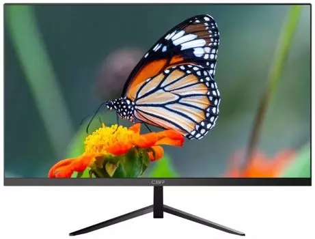 Монитор 27" CBR LCD-MF270E-OPC LCD безрамочный, VA, 1920x1080, 75Гц, VGA, HDMI, черный, кабель HDMI 1.5м в комплекте