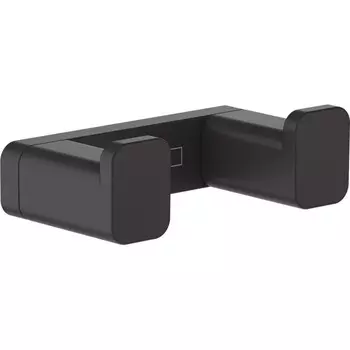 Крючок двойной Hansgrohe AddStoris 41755670 черный хром
