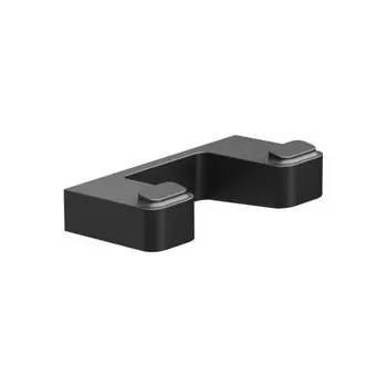 Крючок двойной Ravak 10° X07P554 черный