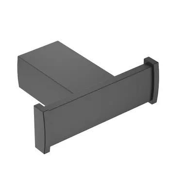 Крючок двойной Timo Torne 43012/03 черный матовый