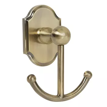 Крючок двойной Veragio Stanford VR.STD-7733.BR бронза