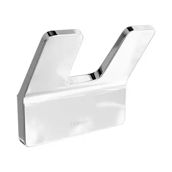 Крючок Lemark Smooth Line 9711004 двойной, хром
