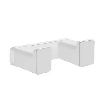 Крючок Rose RG1821C двойной, белый