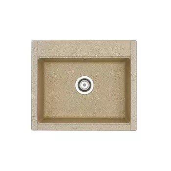 Кухонная мойка Aquaton Делия 60 см песочный 1A715232LD220