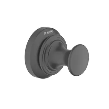 Крючок для полотенец Aquatek Классик AQ4501MB черный матовый