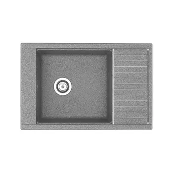 Кухонная мойка Aquaton Делия 78 серый 1A715132DE230