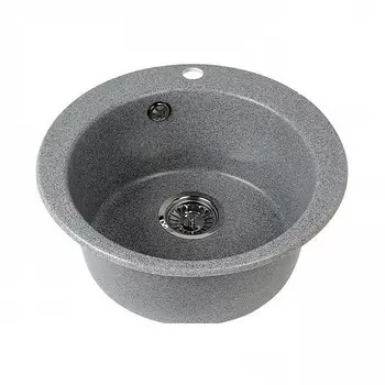 Кухонная мойка Aquaton Иверия 1A711032IV250 серый шелк