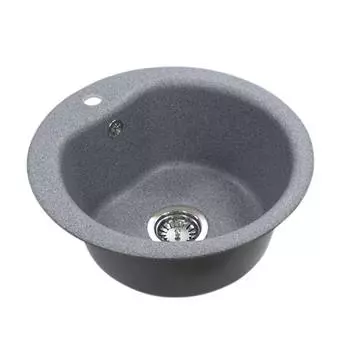 Кухонная мойка Aquaton Мида 1A712732MD250 серый шелк