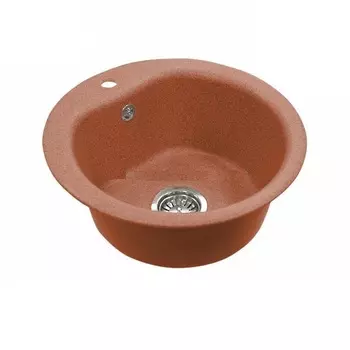 Кухонная мойка Aquaton Мида 1A712732MD270 терракотовая
