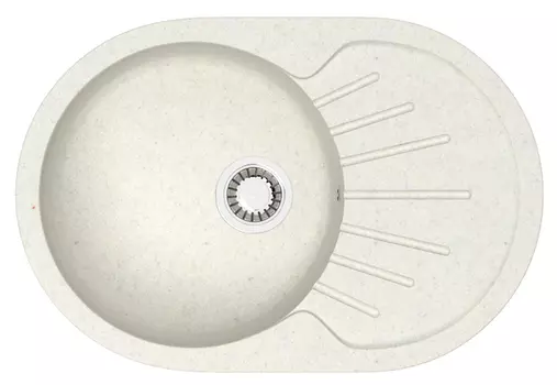 Кухонная мойка Azario Flora 73 см CS00079914 светло-серая