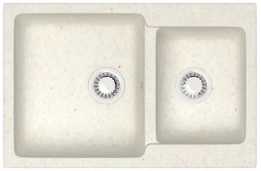 Кухонная мойка Azario Grand 77 см CS00079904 светло-серая
