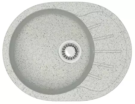 Кухонная мойка Azario Light 58 см CS00079923 светло-серая