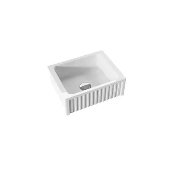 Кухонная мойка Kerasan Hannah 60 см 546001 белая