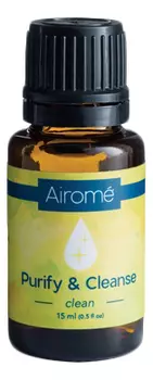 Масло для ультразвукового аромадиффузора Очищайся и наполняйся Airome Purify &amp; Cleanse 15мл