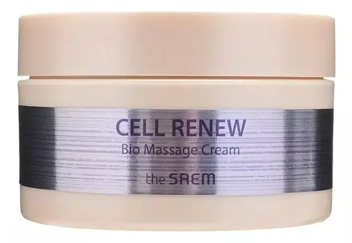 Массажный крем для лица антивозрастной Cell Renew Bio Massage Cream 200мл