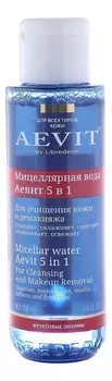 Мицеллярная вода для лица 5 в 1 Aevit Mictllar Water: Вода 100мл