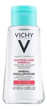 Мицеллярная вода с минералами для чувствительной кожи Purete Thermale Aqua Micelar Mineral: Вода 100мл