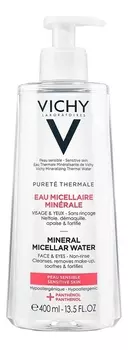 Мицеллярная вода с минералами для чувствительной кожи Purete Thermale Aqua Micelar Mineral: Вода 400мл