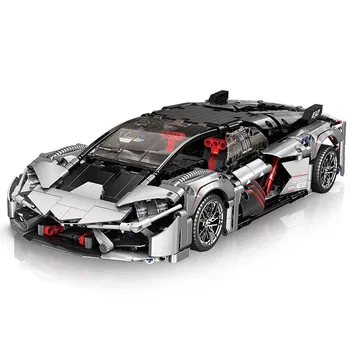 Terzo Millennio Lamborghini гоночный автомобиль строительный блок модель супер скоростной спортивный автомобиль собрать кирпичи игрушки для мальчиков подарки no original box