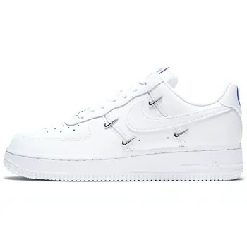 Nike Air Force 1 07 LX Sisterhood — женские кроссовки White Metallic Silver Hyper-Royal Black CT1990-100 36