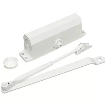 Доводчик дверной Trodos, TD-180, -35°C + 60°C °C, 180 кг, белый, 272025
