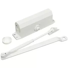Доводчик дверной Trodos, TD-40, -35°C + 60°C °C, до 40 кг, белый, 272003