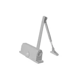 Доводчик дверной Trodos, TD-80, с фиксацией 90 °, -35°C + 60°C °C, до 80 кг, белый, 272031