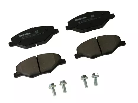 Тормозные колодки дисковые передняя ось ZENTPARTS Z07232