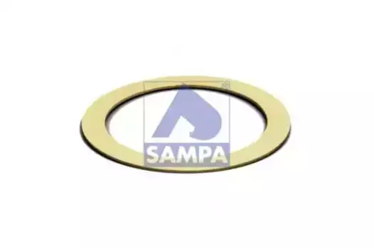 кольцо уплотнительное ступицы !пластик 130x186x4.0 \BPW 070.023 SAMPA