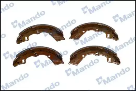 Тормозные колодки барабанные MANDO MLK18