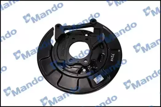 колодки барабанные ручника !в сборе со щитом\Hyundai Getz 02>