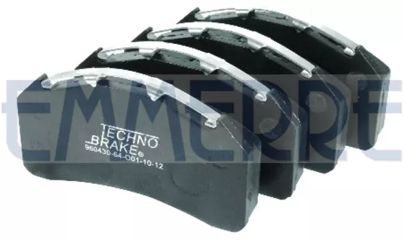 Тормозные колодки дисковые TECHNO BRAKE 960430