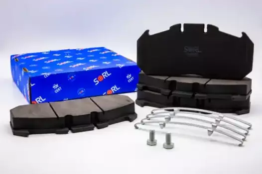 Тормозные колодки дисковые SORL HM4908+AK021
