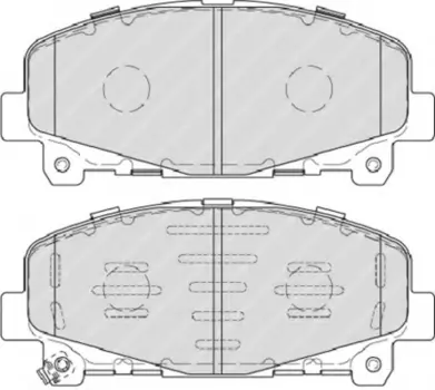 колодки дисковые п.\ Honda Accord 2.0/2.4 08>