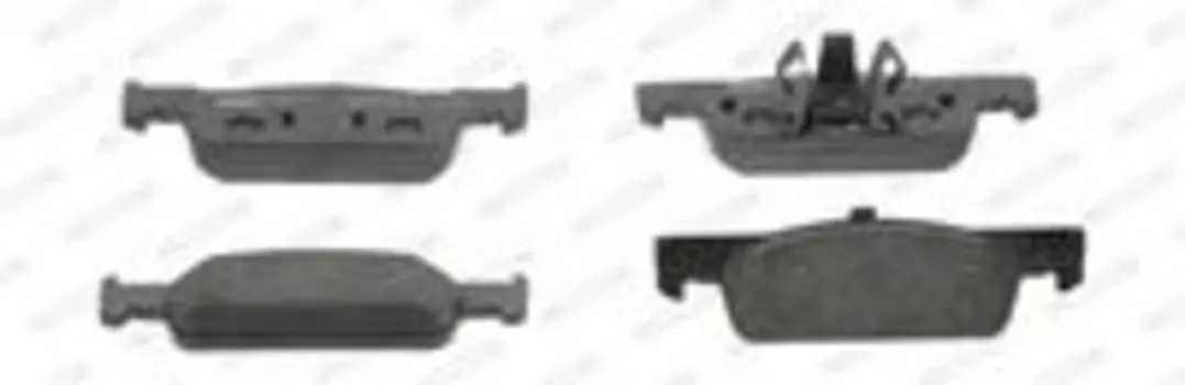 Тормозные колодки дисковые передняя ось FERODO FDB4615W