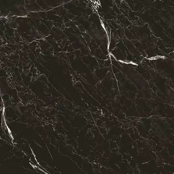Керамогранит Grasaro Classic Marble GT-272/gr, 400х400 мм, глянцевый черный
