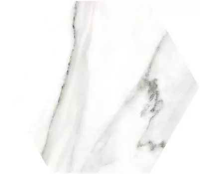 Керамогранит матовый CALACATTA White HEх 20х24