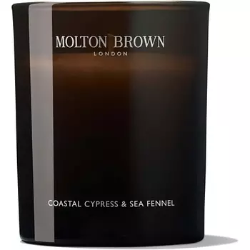 MOLTON BROWN Ароматическая свеча Coastal Cypress & Sea Fennel 190.0